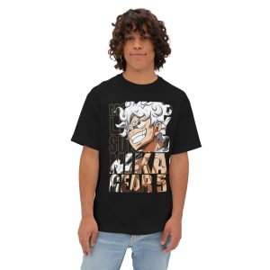 Anime Graphic Tee — 'One Piece' Smiling Character Box Print - Image 8