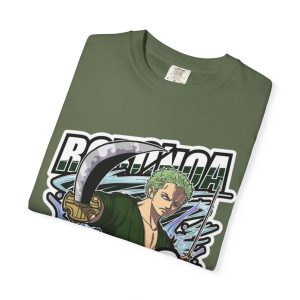 Zoro Roronoa Graphic T-Shirt — Anime Swordfighter Tee - Image 16