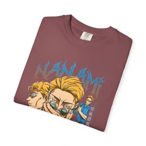 Graphic T-Shirt — Manga-Inspired 'Nanami' Character Collage Tee - Image 3