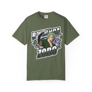Zoro Roronoa Graphic T-Shirt — Anime Swordfighter Tee - Image 14