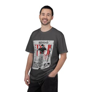 Behind You TOJI  — Retro Anime Horror Panel Tee - Image 12