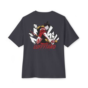Luffytaro Graphic Tee — Anime Pirate Straw Hat T-Shirt - Image 15