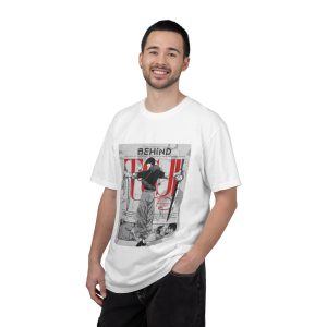 Behind You TOJI  — Retro Anime Horror Panel Tee - Image 4