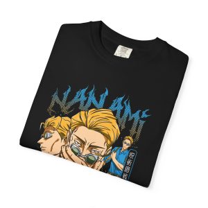 Graphic T-Shirt — Manga-Inspired 'Nanami' Character Collage Tee - Image 7