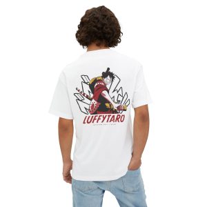 Luffytaro Graphic Tee — Anime Pirate Straw Hat T-Shirt - Image 6