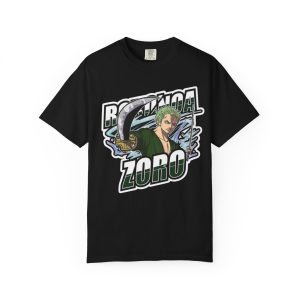 Zoro Roronoa Graphic T-Shirt — Anime Swordfighter Tee - Image 19