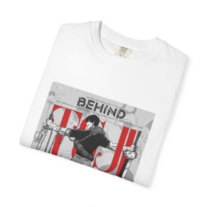 Behind You TOJI  — Retro Anime Horror Panel Tee - Image 3