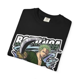 Zoro Roronoa Graphic T-Shirt — Anime Swordfighter Tee - Image 21