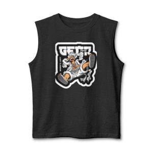 Get Buckets Basketball Muscle Tank — Graphic Hoop Player Tank Top - Image 6