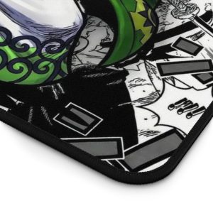 Zoro Anime Desk Mat — Green Swordsman Manga Montage Gaming Mouse Pad - Image 5