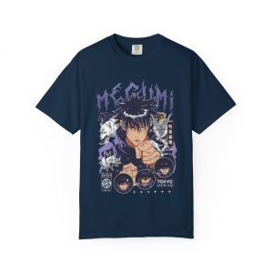 Megumi Anime Graphic T-Shirt — Jujutsu Kaisen Style Manga Tee - Image 6