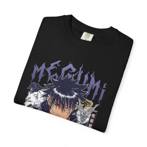 Megumi Anime Graphic T-Shirt — Jujutsu Kaisen Style Manga Tee - Image 13