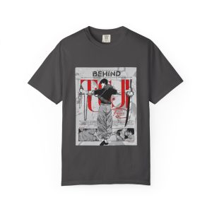 Behind You TOJI  — Retro Anime Horror Panel Tee - Image 9