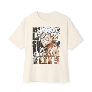 Anime Graphic Tee — 'One Piece' Smiling Character Box Print - Image 10