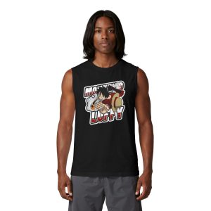Luffy Anime Muscle Tank — "Wanted" Straw Hat Pirate Graphic - Image 8