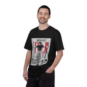 Behind You TOJI  — Retro Anime Horror Panel Tee - Image 16
