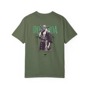T-Shirt — One Piece 'Roronoa Zoro' Graphic Tee (Back Print) - Image 6