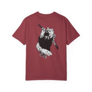 T-Shirt — Black Hand & Snake Back Graphic Tee - Image 17
