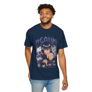 Megumi Anime Graphic T-Shirt — Jujutsu Kaisen Style Manga Tee - Image 9