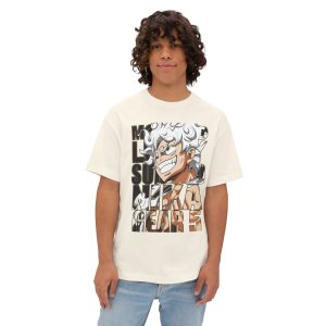 Anime Graphic Tee — 'One Piece' Smiling Character Box Print - Image 12
