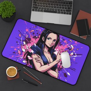 Anime Girl Sakura Splash Desk Mat — Large Gaming Mouse Pad - Image 4