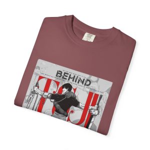 Behind You TOJI  — Retro Anime Horror Panel Tee - Image 7