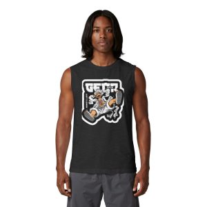 Get Buckets Basketball Muscle Tank — Graphic Hoop Player Tank Top - Image 8